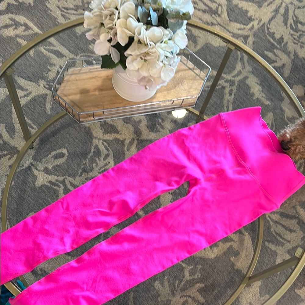 Fabletics Bright Pink Leggings